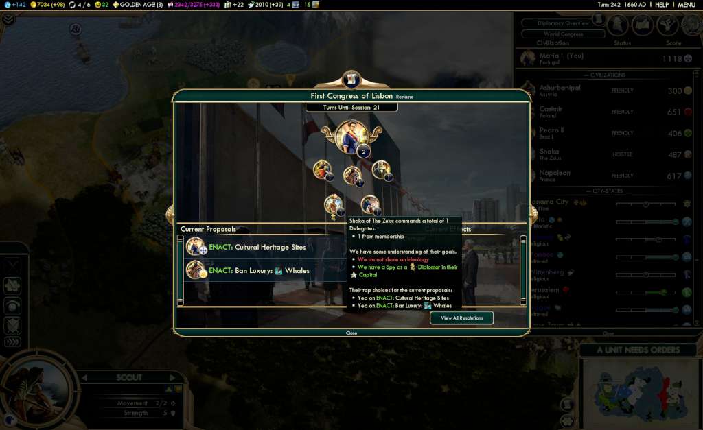 Sid Meier's Civilization V - Brave New World Expansion Steam Gift