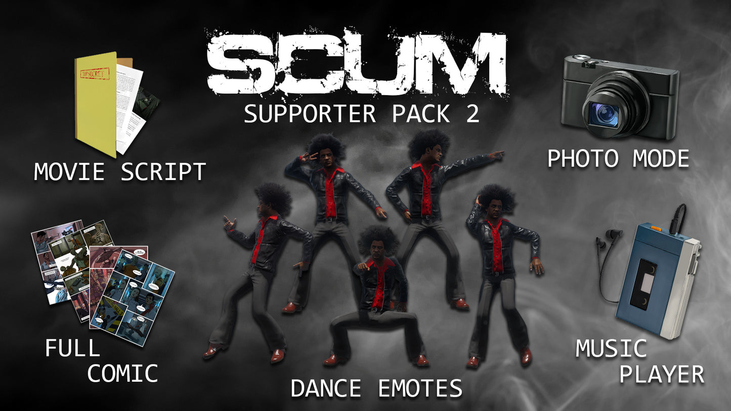 SCUM - Supporter Pack 2 DLC Steam CD Key