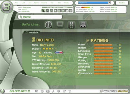 Total Pro Golf 3 Steam CD Key