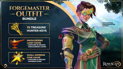 RuneScape - Forgemaster Outfit Bundle DLC Manual Delivery