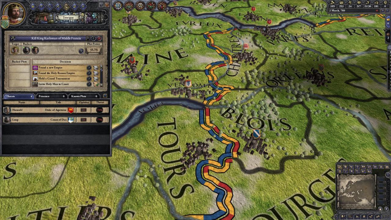 Crusader Kings II - Charlemagne DLC PC Steam CD Key