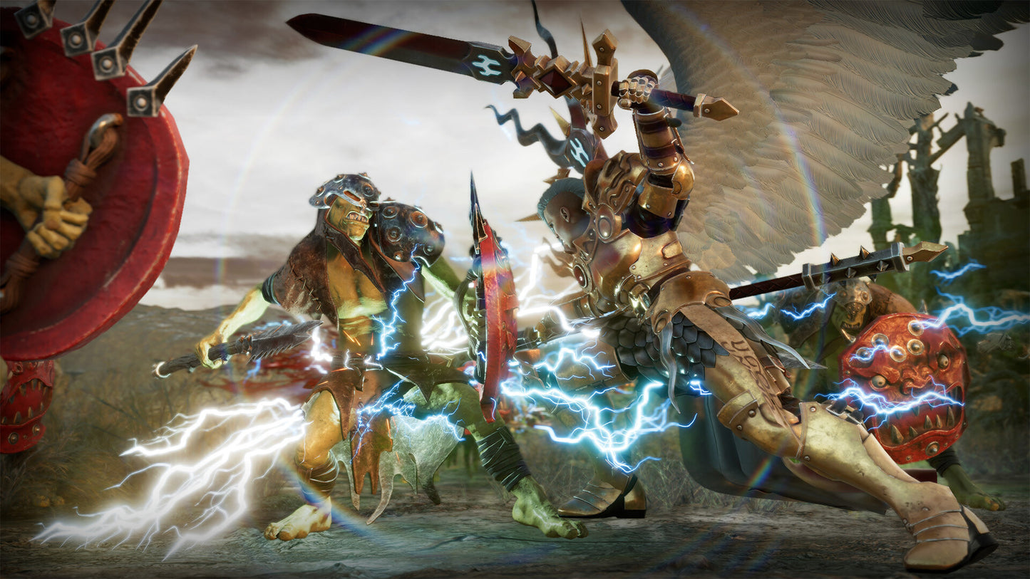 Warhammer Age of Sigmar: Realms of Ruin - The Celestial Spear and The Mouth of Mork Hero Pack Bundle EU PS5 CD Key