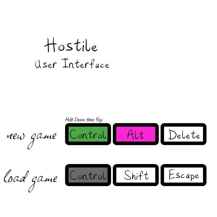 Hostile User Interface PC Steam CD Key