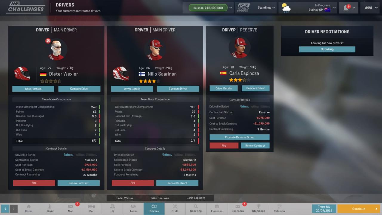 Motorsport Manager - Challenge Pack DLC Steam CD Key