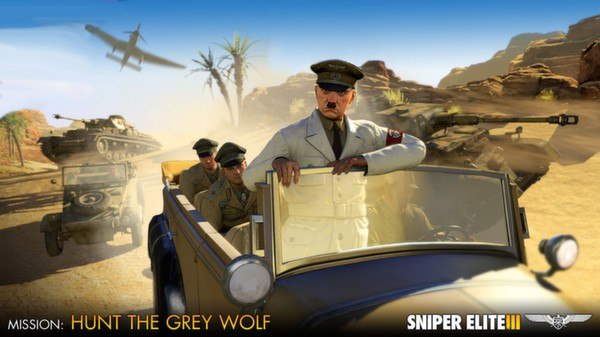 Sniper Elite III - Target Hitler: Hunt the Grey Wolf DLC Steam CD Key