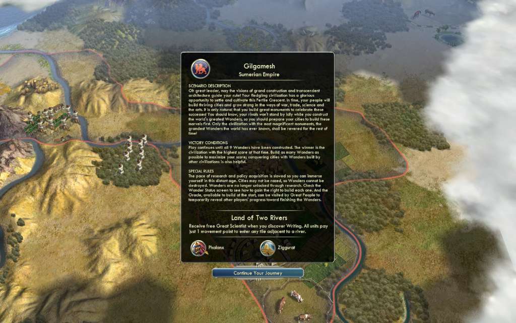 Sid Meier's Civilization V - Wonders of the Ancient World Scenario Pack DLC Steam CD Key