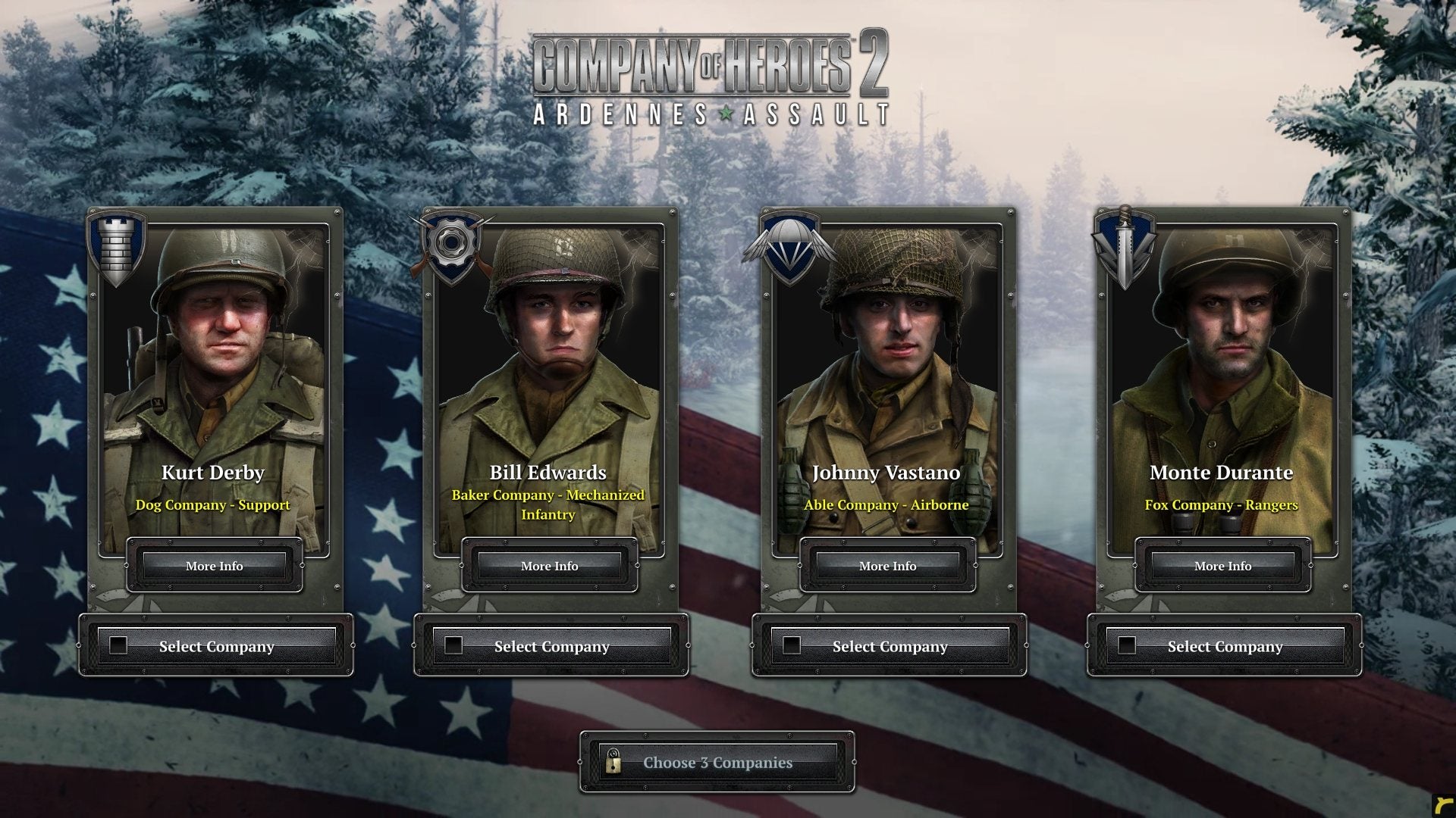 Company of Heroes 2 - Ardennes Assault Fox Company Rangers DLC Steam CD Key
