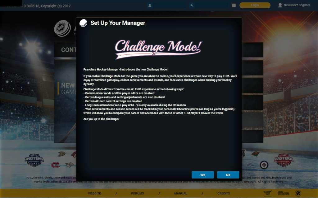 Franchise Hockey Manager 4 Steam CD Key