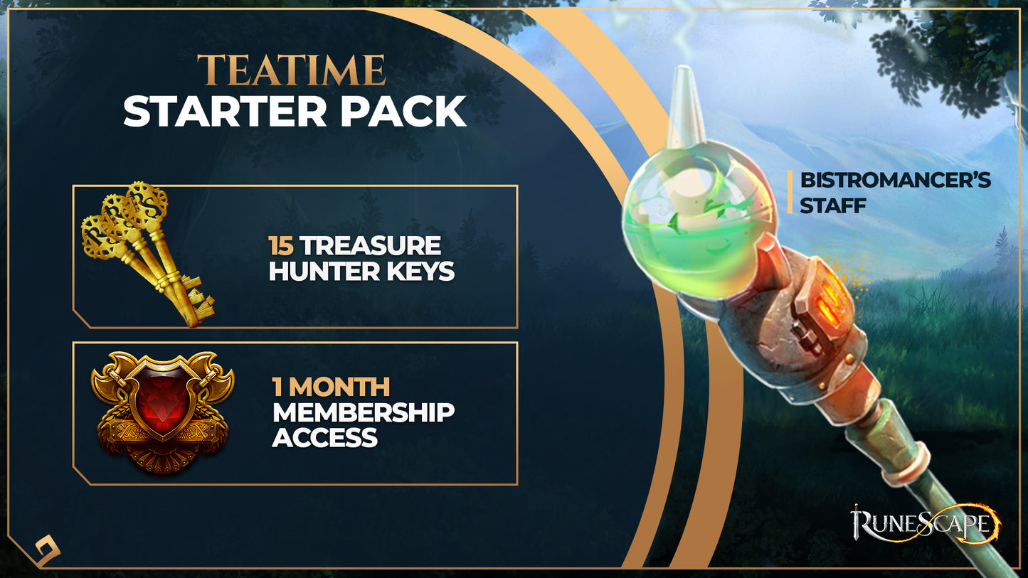 RuneScape - Teatime Starter Pack DLC PC Steam CD Key