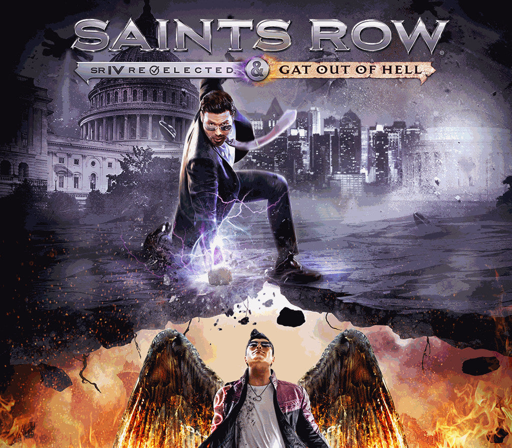 Saints Row IV: Re-Elected + Gat out of Hell CA XBOX One / Xbox Series X|S CD Key