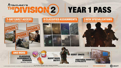 Tom Clancy's The Division 2 - Year 1 Pass DLC EU XBOX One CD Key