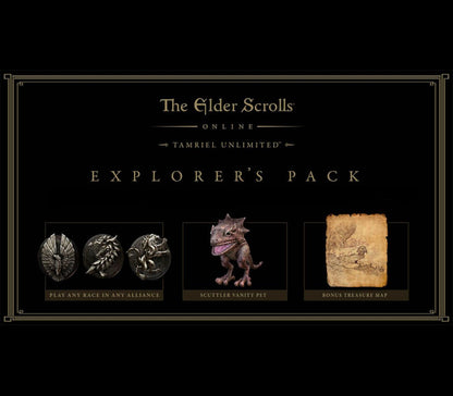 The Elder Scrolls Online -  Explorer's Pack DLC EU PS4 CD Key