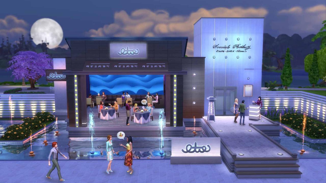 The Sims 4 - Get to Work DLC + Dine Out DLC + Cool Kitchen Stuff DLC Bundle XBOX One CD Key