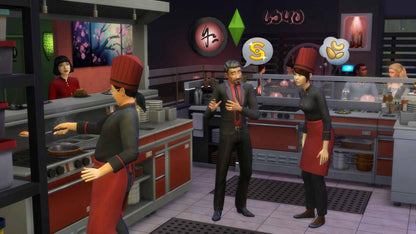 The Sims 4 - Get to Work DLC + Dine Out DLC + Cool Kitchen Stuff DLC Bundle XBOX One CD Key