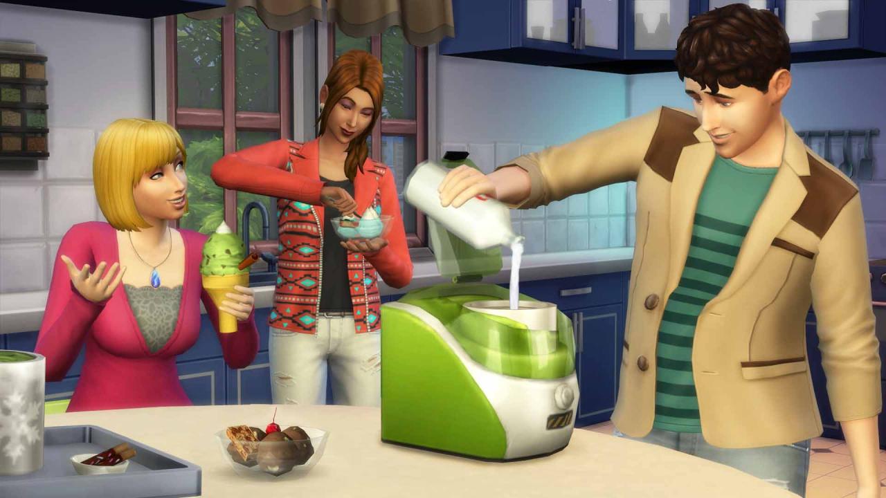 The Sims 4 - Get to Work DLC + Dine Out DLC + Cool Kitchen Stuff DLC Bundle XBOX One CD Key